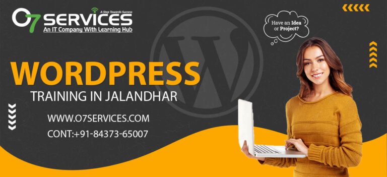 Enhance Your Skills with the Best WordPress Training Course in Jalandhar