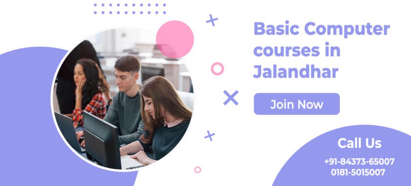 Basic Computer Course in Jalandhar