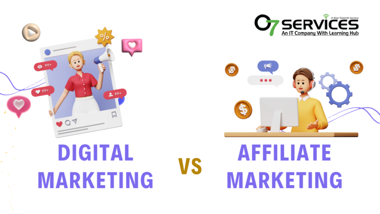 DIGITAL MARKETING VS AFFILIATE MARKETING